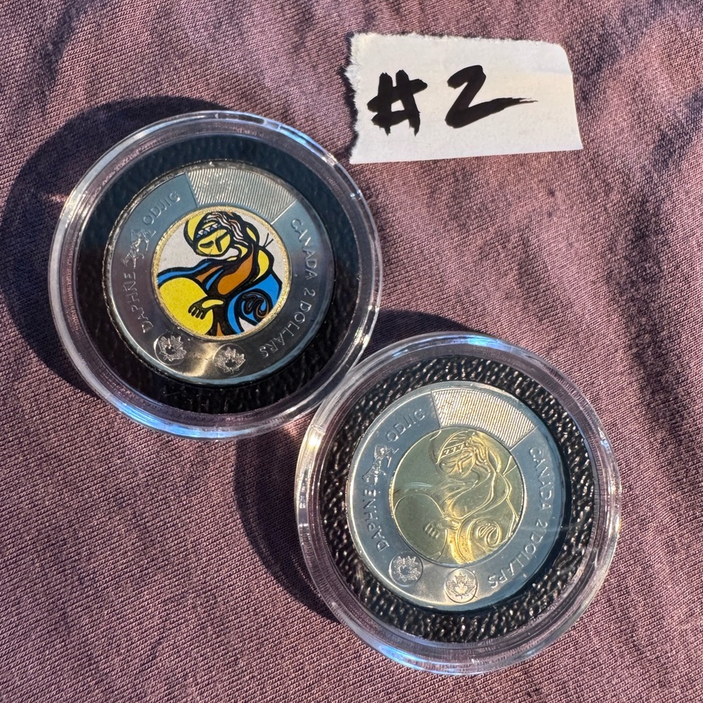 New Canadian $2 toonie ccollectable coin